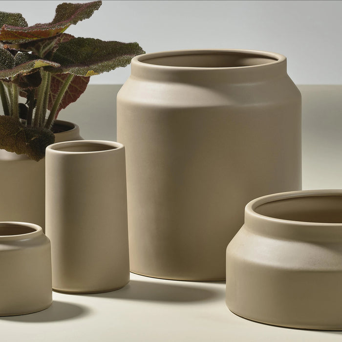 Flowerpot Strat Sand Stoneware