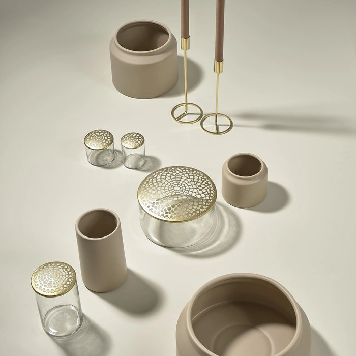 Flowerpot Strat Sand Stoneware