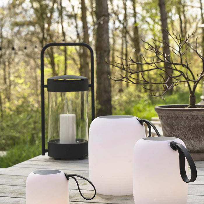 Lantern Ancona Black Iron 20x26x56.7cm