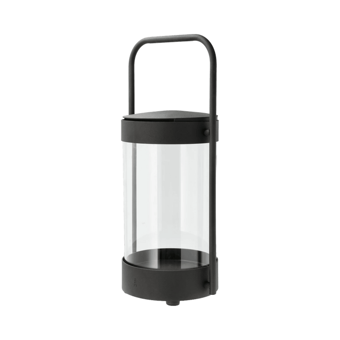 Lantern Ancona Black Iron 23x29x62.7cm