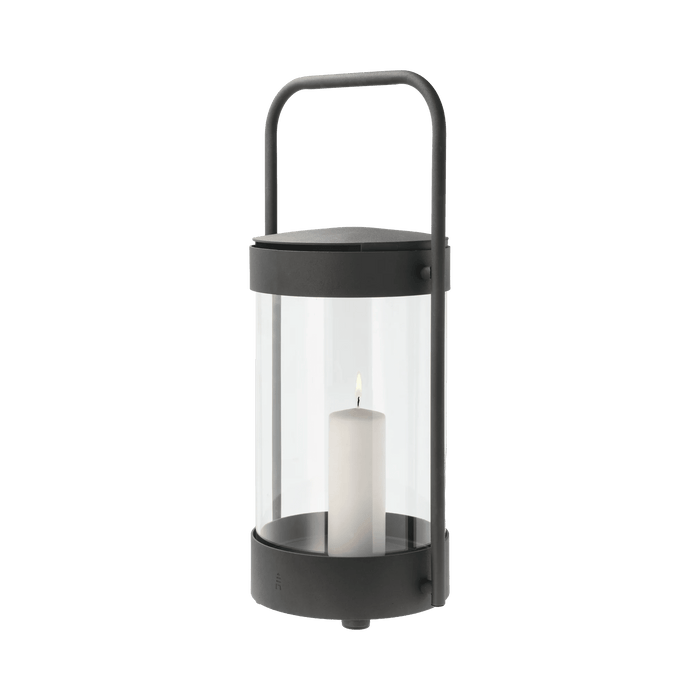 Lantern Ancona Black Iron 23x29x62.7cm