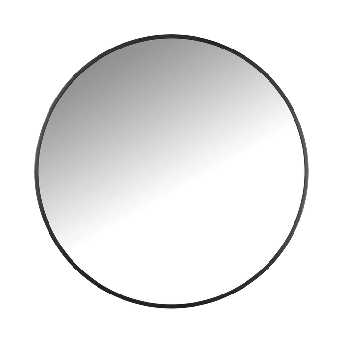 Mirror Vardo Black Iron/Mirror 80x80x1.2cm