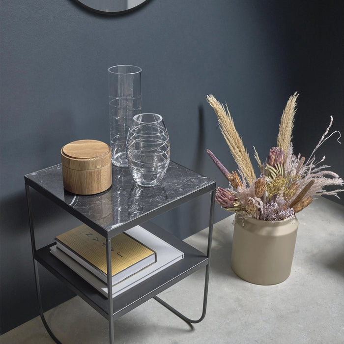 Mirror Vardo Black Iron/Mirror 80x80x1.2cm