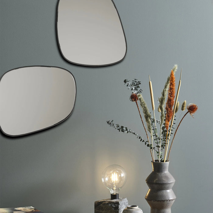 Mirror Venja Black Iron/Mirror 42.5x50x0.5cm