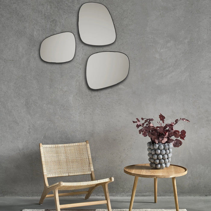 Mirror Venja Black Iron/Mirror 42.5x50x0.5cm
