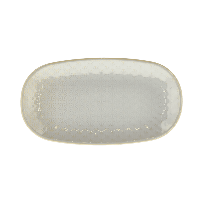 Plate Elstra Stoneware Light Blue