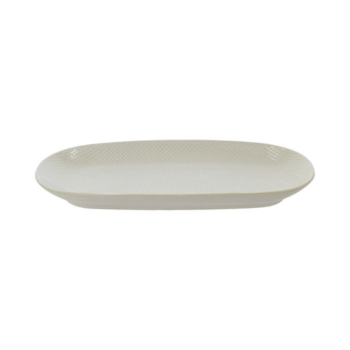 Serving Dish Elstra Stoneware Light Blue