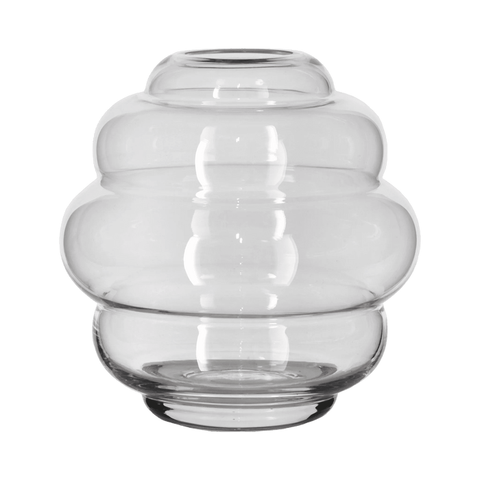 Vase Bubble Clear Glass 20x20x20.5cm