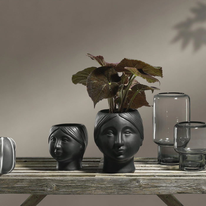 Vase Hoej Grey Glass