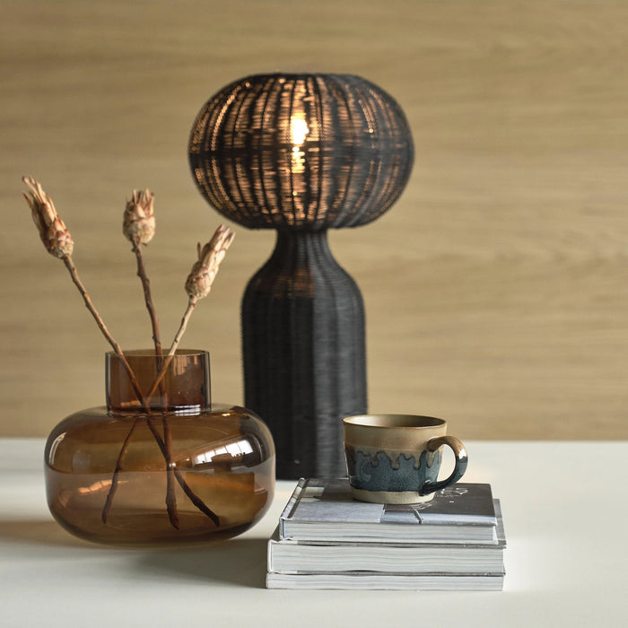 Vase Kehl Brown Glass