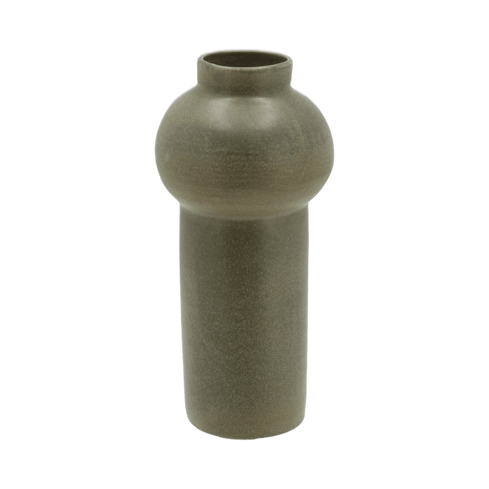 Vase Rost Green Stoneware