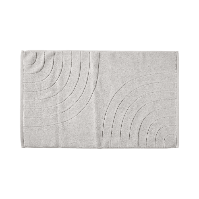 Bath Mat Time Soft Grey