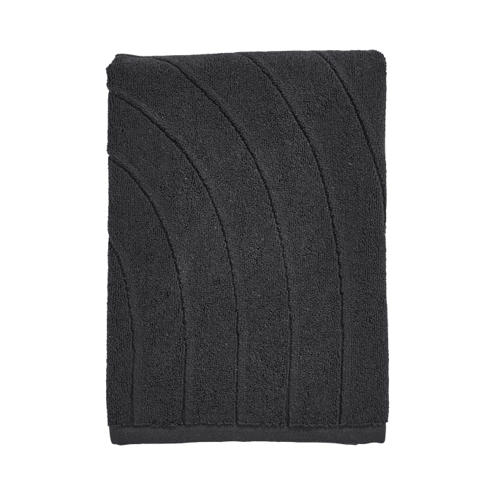 Bath Towel Time Black