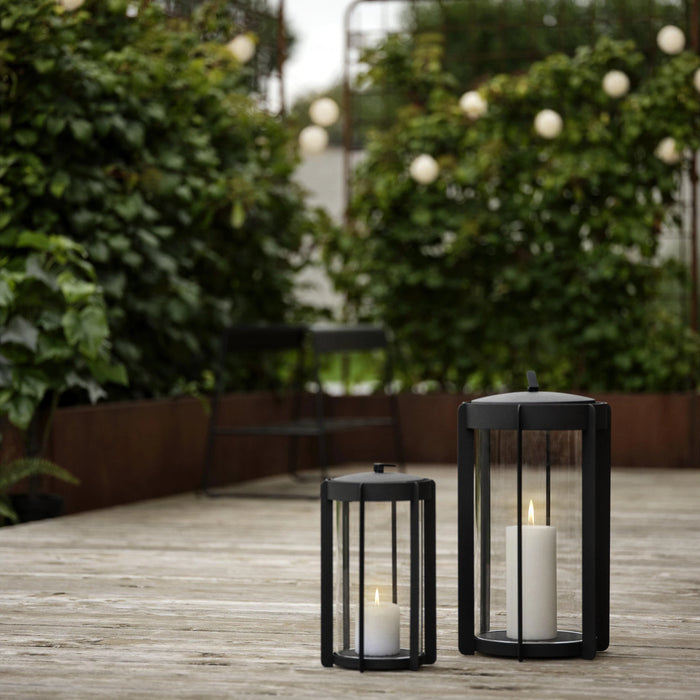 Lantern Firefly Black 21.5x21.5x35cm