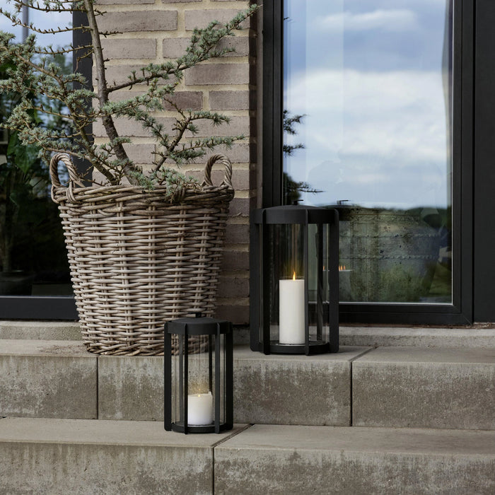 Lantern Firefly Black 15.3x15.3x25cm