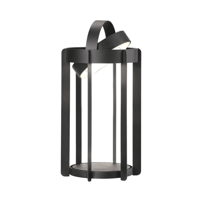 Lantern Led Firefly Black Aluminum
