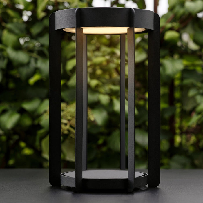 Lantern Led Firefly Black Aluminum