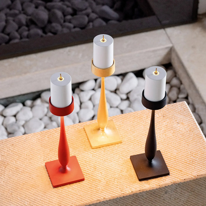 Perpetua Table Lamp Ø87 X  256Mm Gold Color Leaf