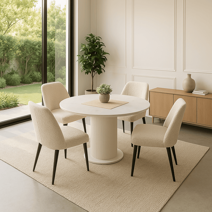 Larson 4 Seater Marble Table