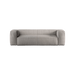 Gray sofa on a transparent background