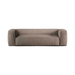 Brown sofa on a transparent background