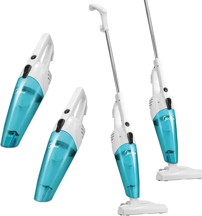 Midea 2in1 Light Weight Corded Upright Vacuum Cleaner | 600W Powerful with 0.8L Transparent Dust Container | Stick & Handheld Multi-Surface Cleaning | 5M Cord | High Suction Power | Best for Home | SC861