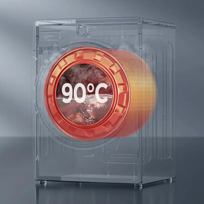 Midea 10kg Front Load Washer | Lunar Dial Control | 1400 RPM Spin | 14 Programs | Wi-Fi Connectivity | Steam Care | BLDC Inverter Motor | MF200W100WBTGCC
