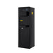 Midea Top Loading Water Dispenser |3-Taps Equipped with Hot, Cold, and Ambient Temperature | Floor Standing | Child Safety Lock for Hot Water Faucet | Best for Home, Office & Pantry | Color: Black | Model: YL1917SAE-BK EROS