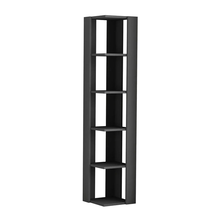 Mourah Nati Corner Bookcase - 2 Years Warranty