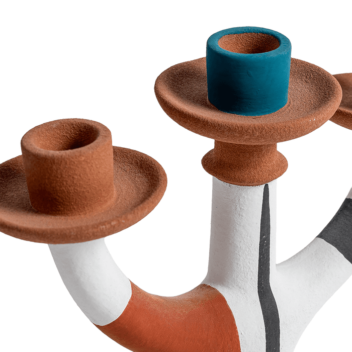 Adore Hand Painted Candleabra