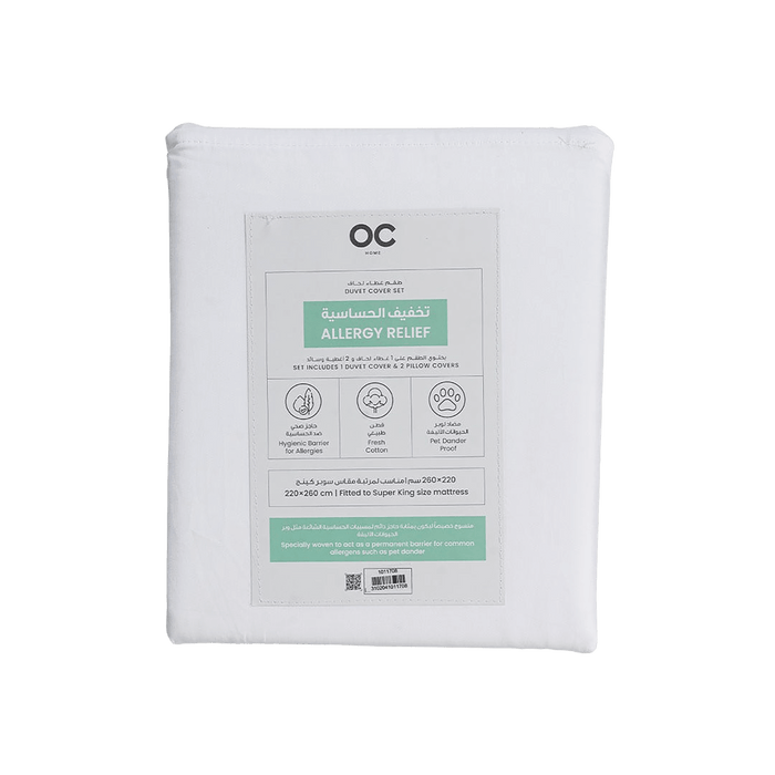 Allergy-Relief D/C Set White