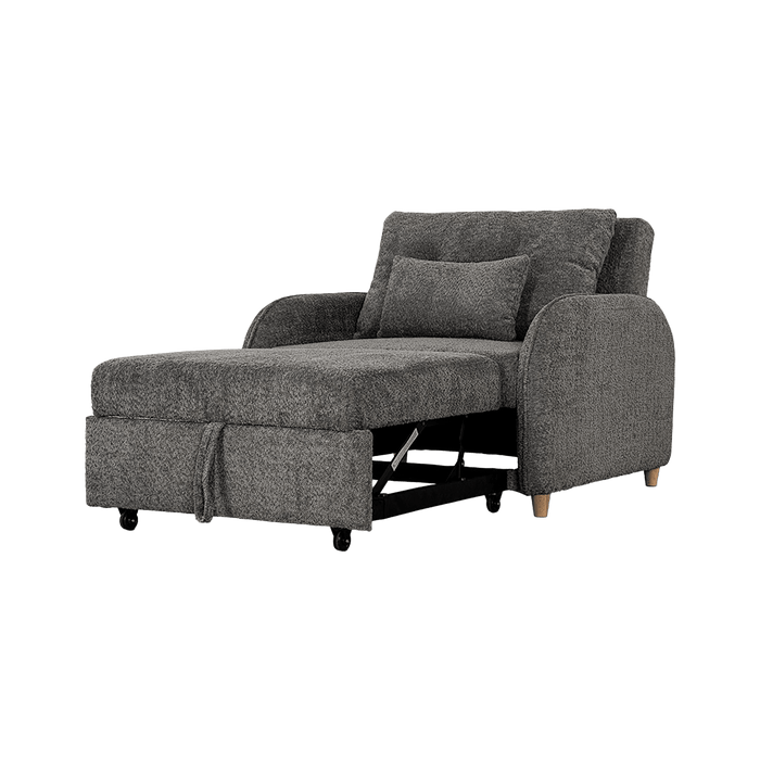 Caelan 1 Seater Sofa Bed Grey
