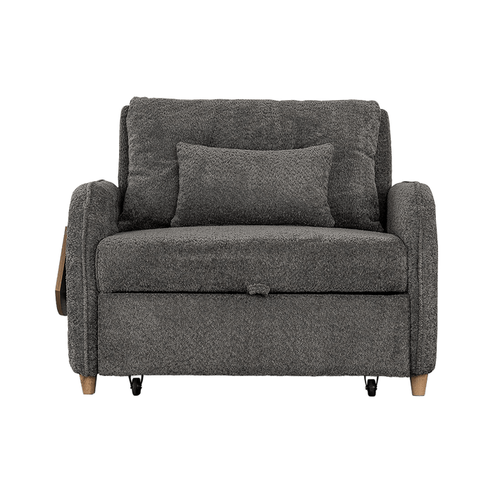 Caelan 1 Seater Sofa Bed Grey
