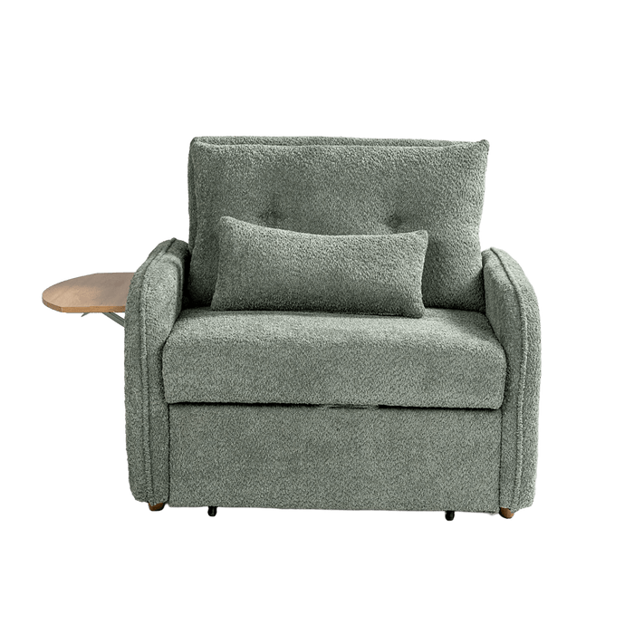 Caelan 1 Seater Sofa Bed Sage