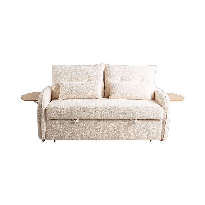 Caelan 2 Seater Sofa Bed Ivory - Setinone.ae