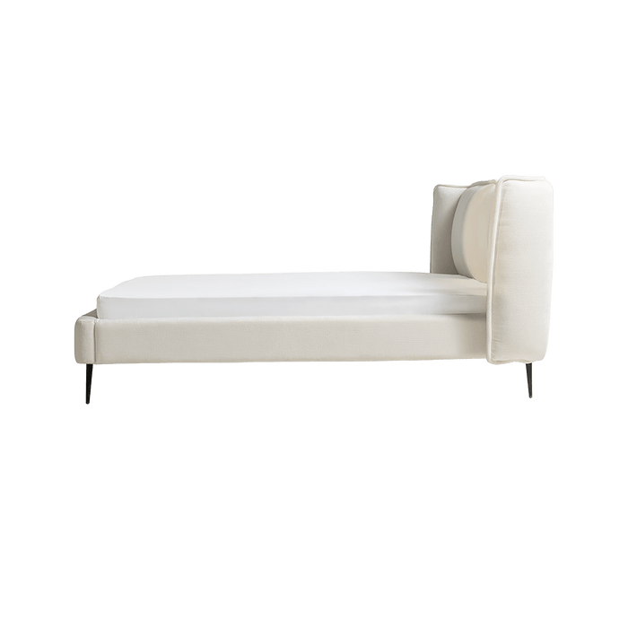 Clarke King Bed Ivory