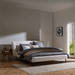 Clarke King Bed Ivory - Setinone.ae