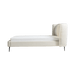Clarke King Bed Ivory - Setinone.ae