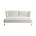 Clarke King Bed Ivory - Setinone.ae