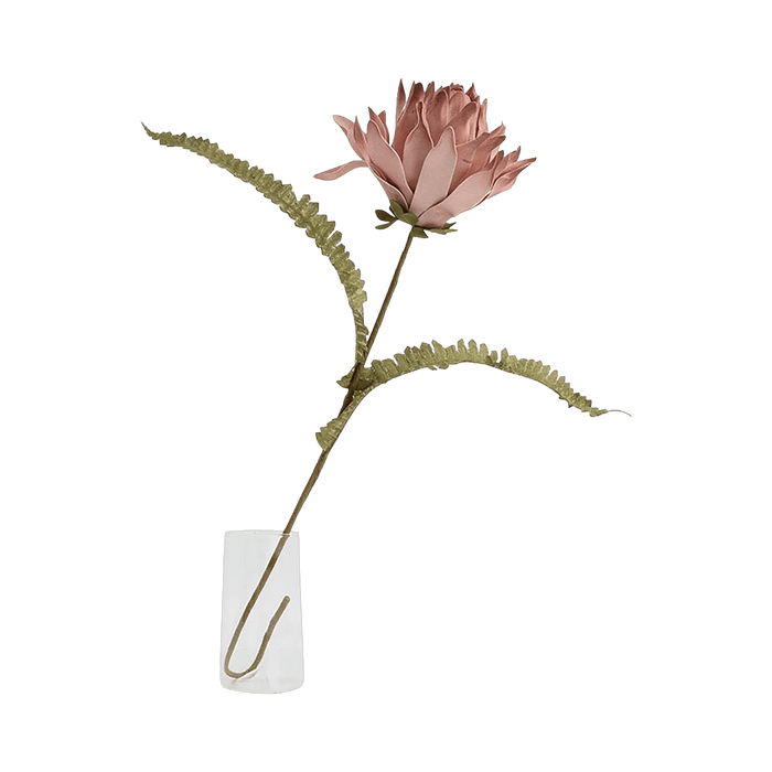 Dahlia Flower Stem Pink