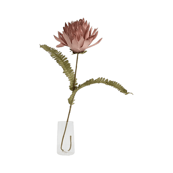 Dahlia Flower Stem Pink
