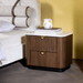 Devie Bedside Table Brown - Setinone.ae