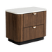 Devie Bedside Table Brown - Setinone.ae