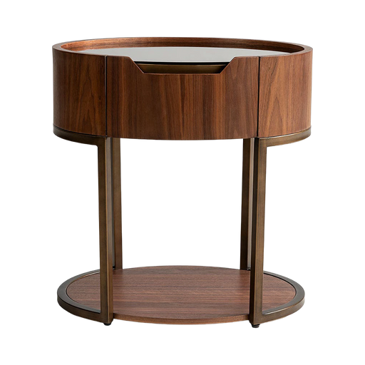 Lorenze End Table Walnut OC Home