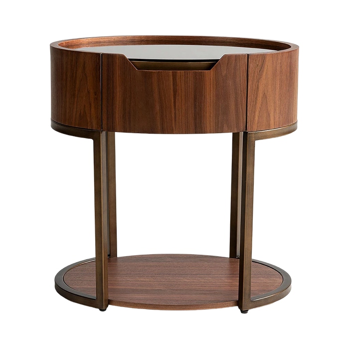 Lorenze End Table Walnut OC Home