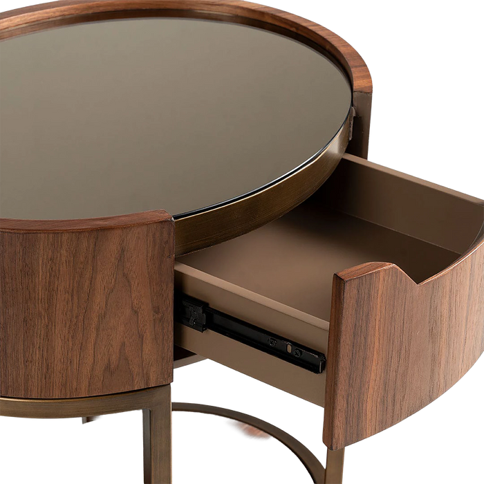 Lorenze End Table Walnut OC Home