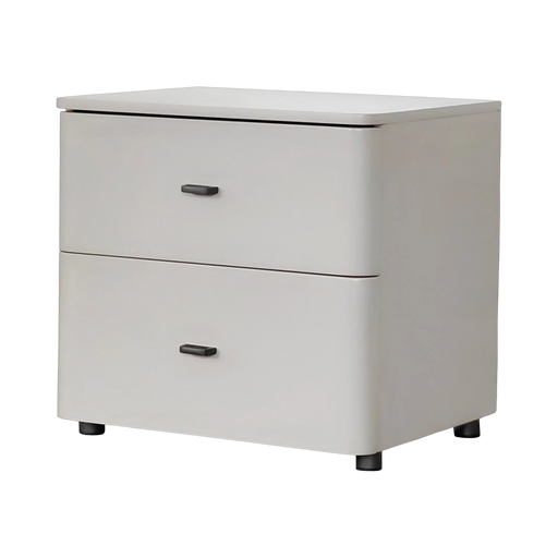 Lozen Bedside Table Greige OC Home