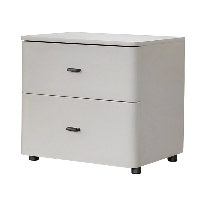 Lozen Bedside Table Greige OC Home