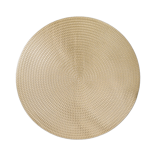 Lupin Placemat Brushed Gold OC Home