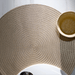 Lupin Placemat Brushed Gold OC Home